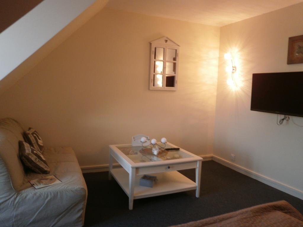 Apartamento Escapade Au Coeur De Honfleur Avec Parking Prive Et Vue Panoramique Habitación foto